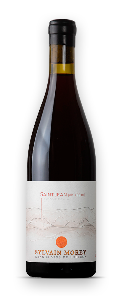 Bouteille Sylvain Morey Luberon Parcellaire Saint Jean